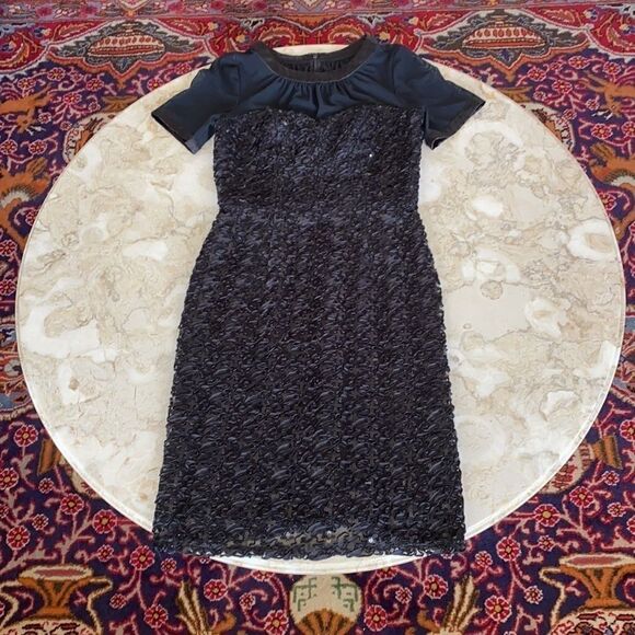 Decode 1.8 LBD Lace & Sequin 50’s Style Dress - Picture 9 of 15